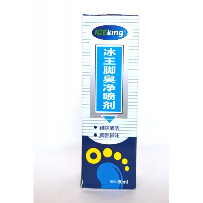 Купить дезодорант-спрей против неприятного запаха ног и обуви «Бинг Ван» (Ледяной король) 